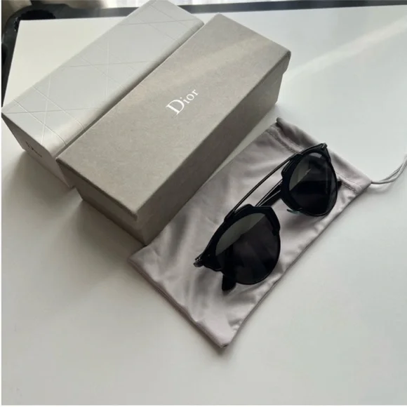 CHRISTIAN DIOR Designer SoReal Sunglasses
Black/Silver - Picture 3 of 14